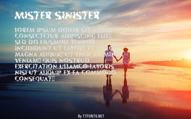Mister Sinister example