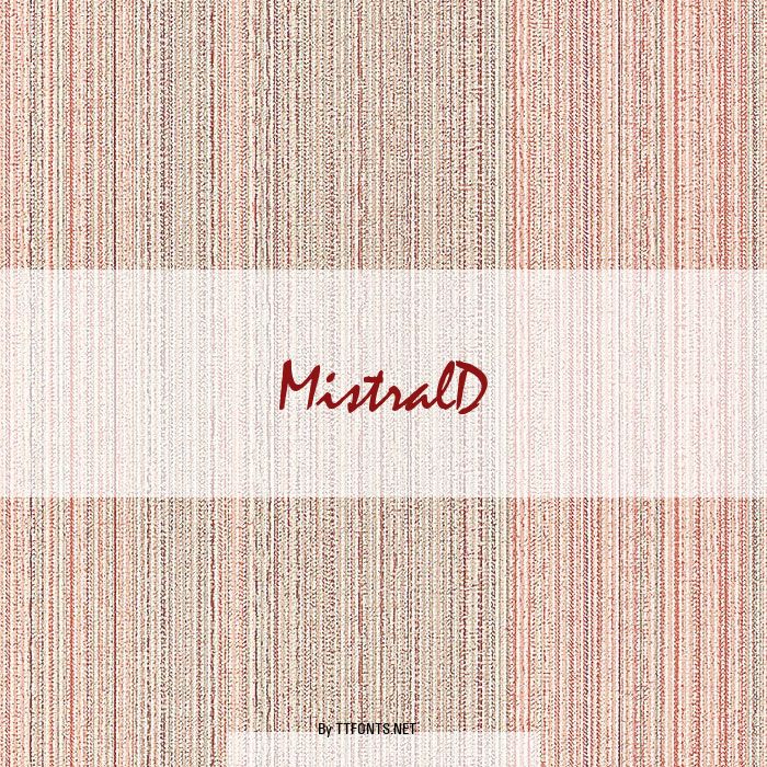 MistralD example