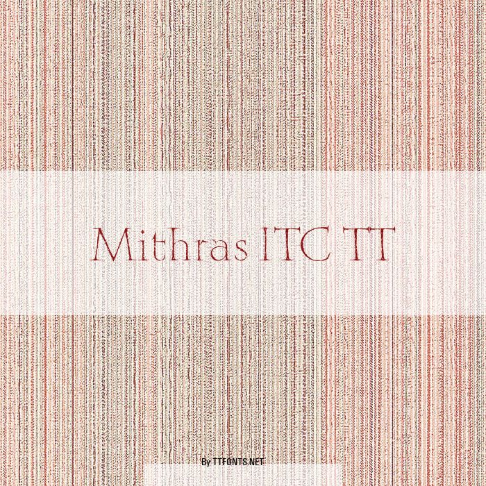 Mithras ITC TT example