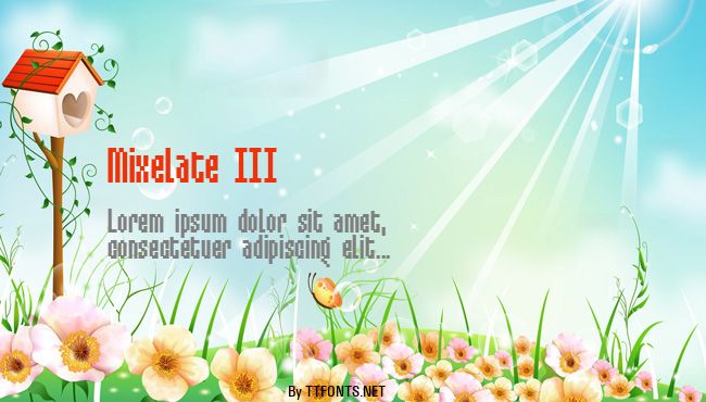 Mixelate III example