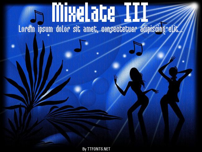Mixelate III example