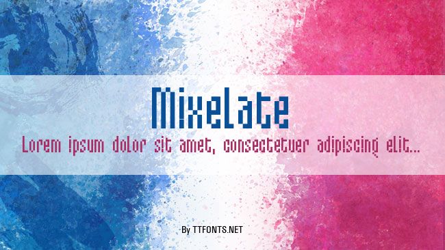 Mixelate example