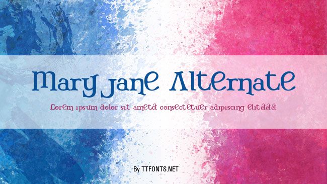 Mary Jane Alternate example