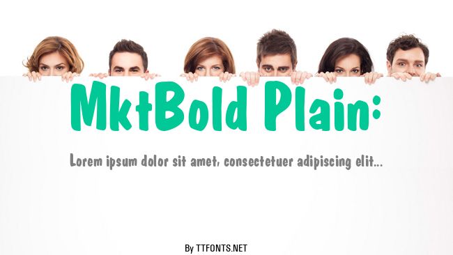 MktBold Plain: example