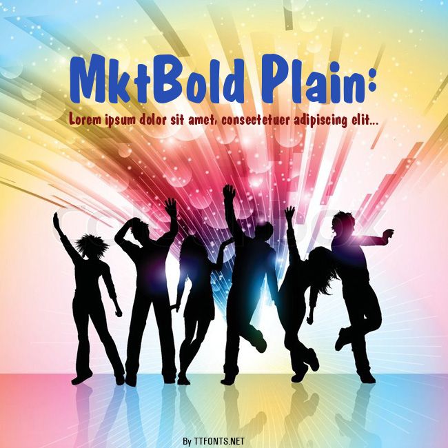 MktBold Plain: example