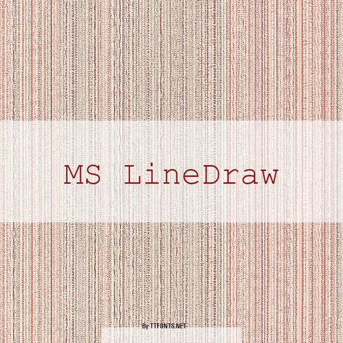 MS LineDraw example