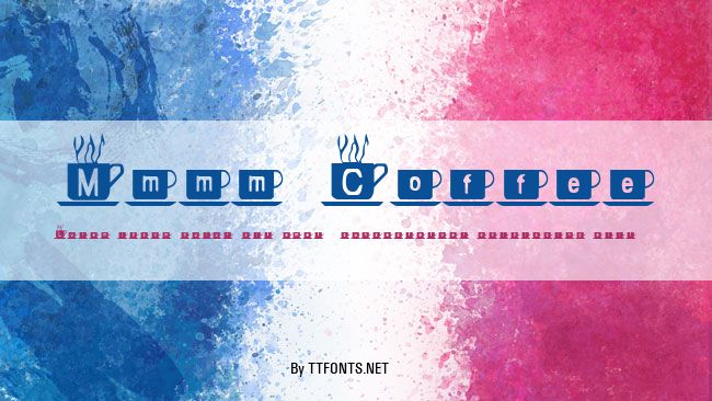 Mmmm Coffee example