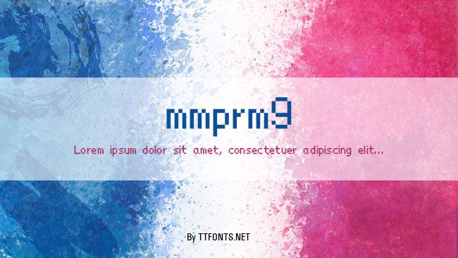 mmprm9 example