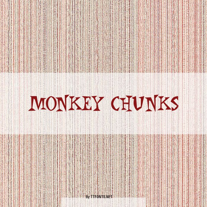 Monkey Chunks example
