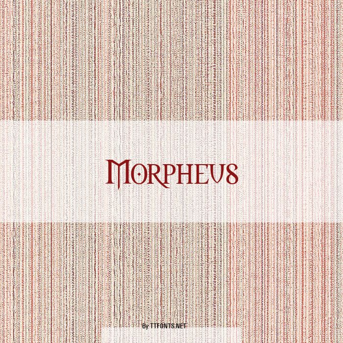 Morpheus example