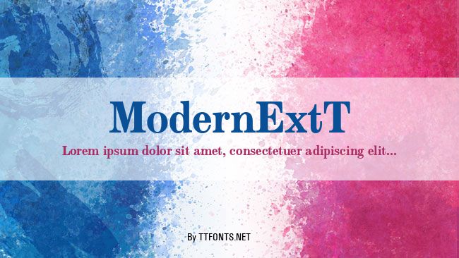 ModernExtT example