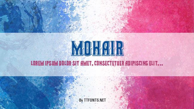 Mohair example