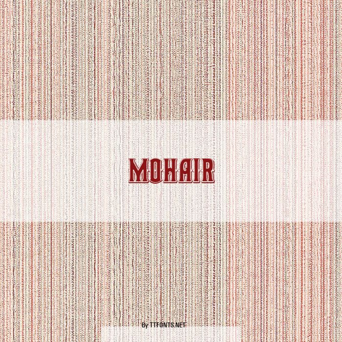Mohair example