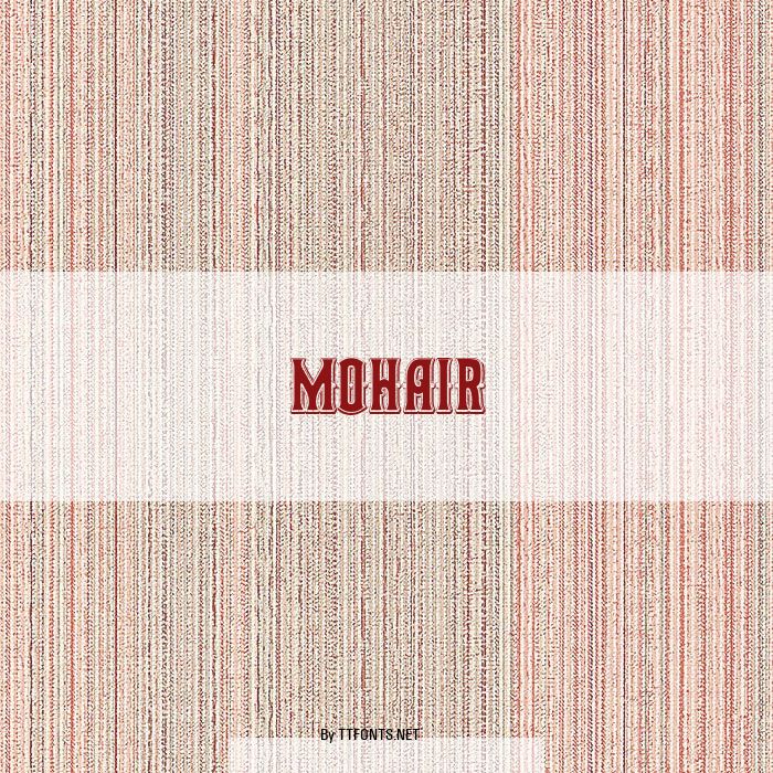 Mohair example