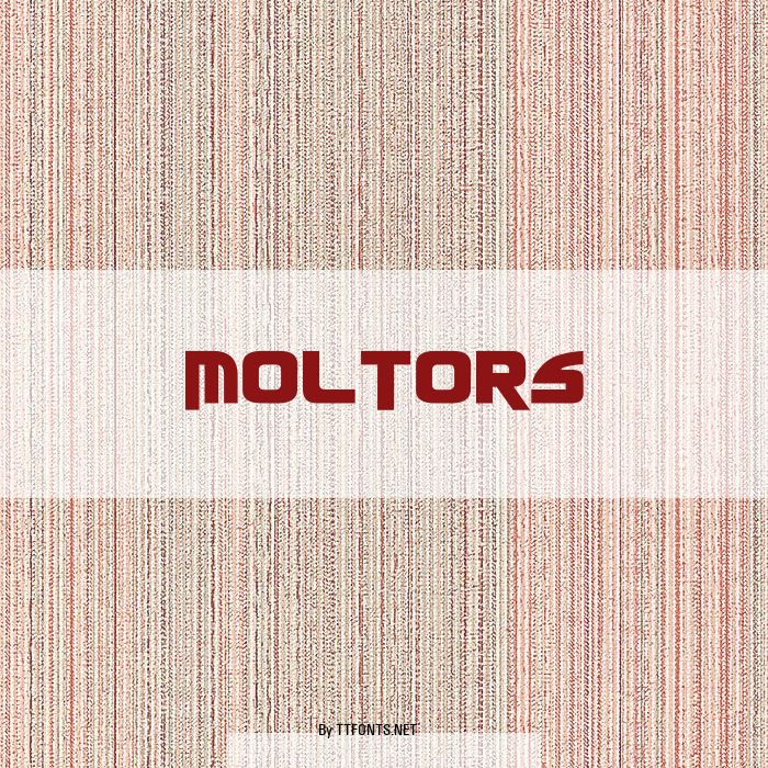 Moltors example