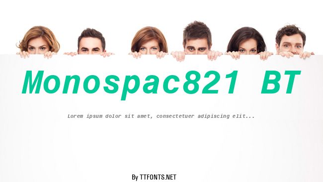 Monospac821 BT example