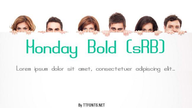 Monday Bold (sRB) example