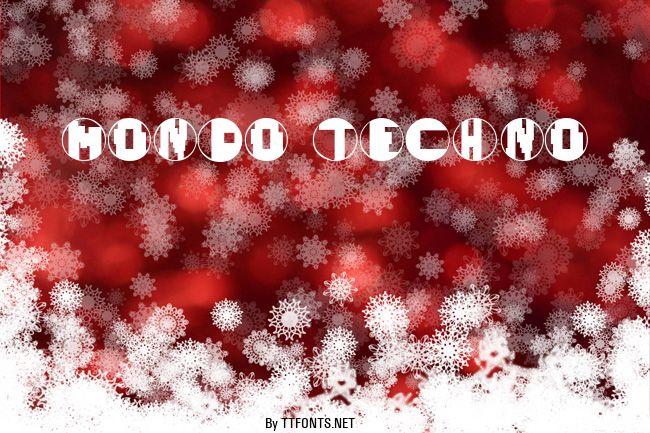Mondo Techno example