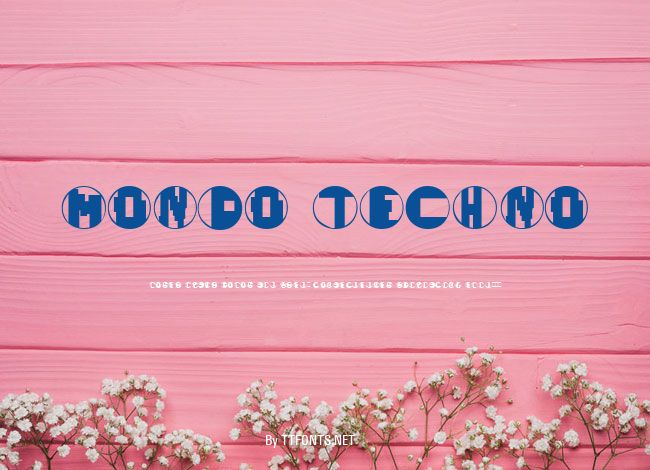 Mondo Techno example