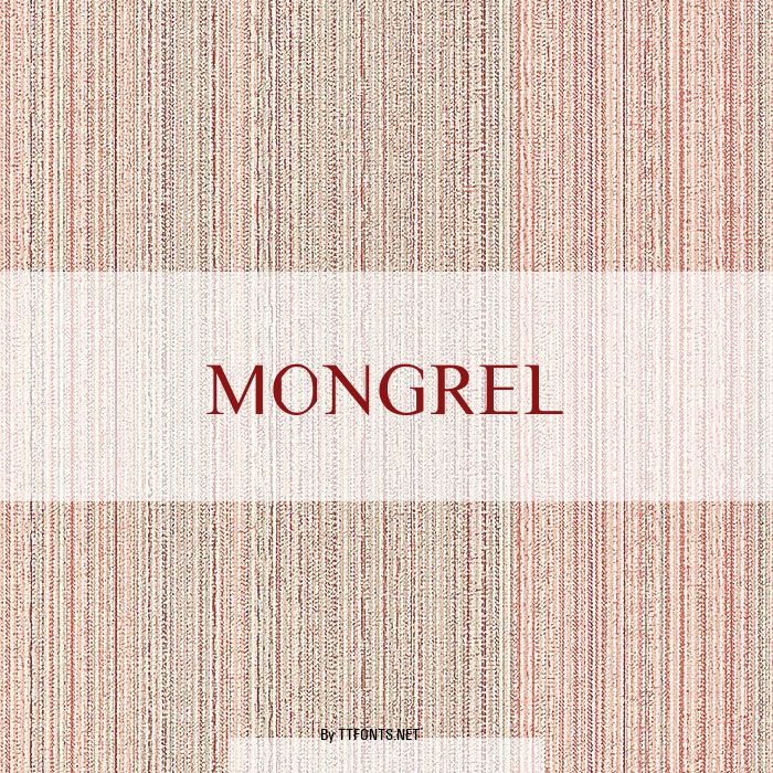 MONGREL example