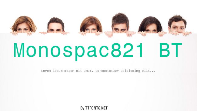 Monospac821 BT example