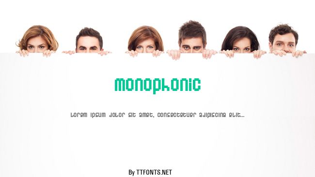 Monophonic example