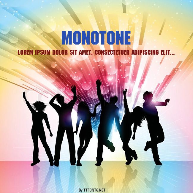Monotone example