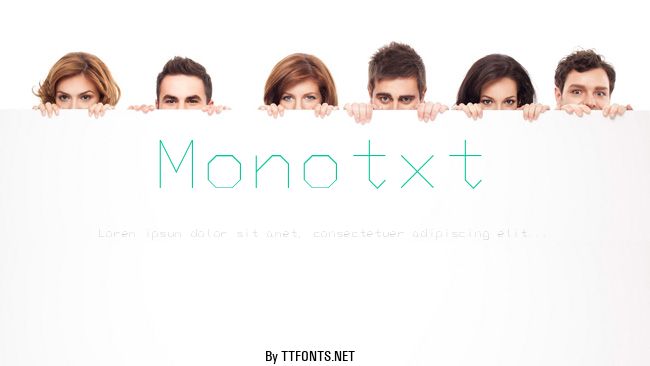 Monotxt example