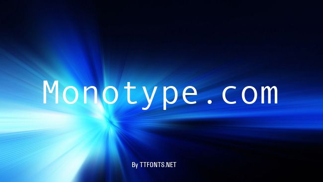 Monotype.com example