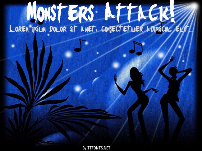 Monsters Attack! example