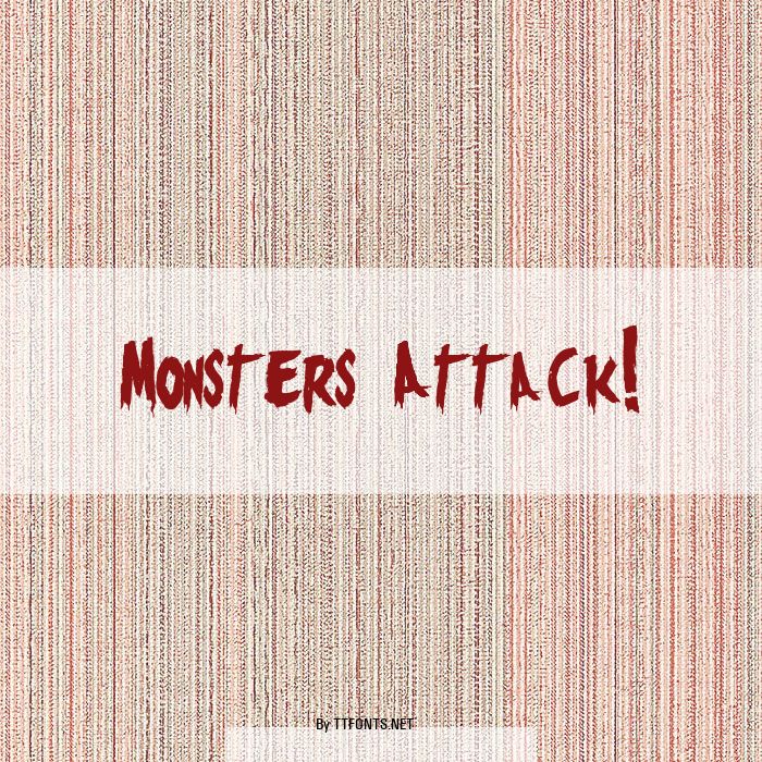 Monsters Attack! example