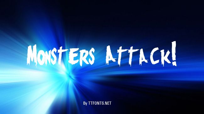 Monsters Attack! example