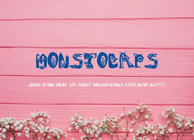 MonstoCaps example