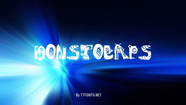 MonstoCaps example