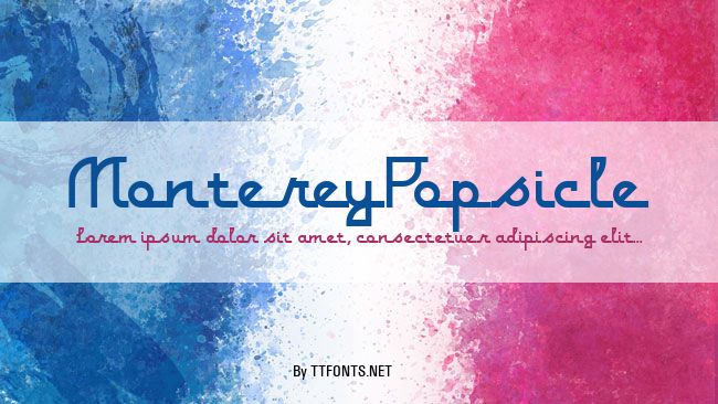 MontereyPopsicle example