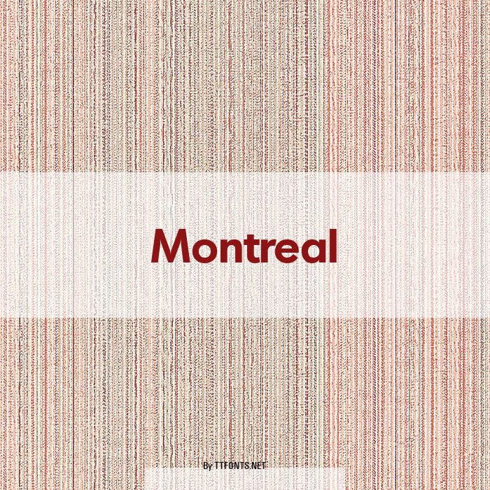 Montreal example
