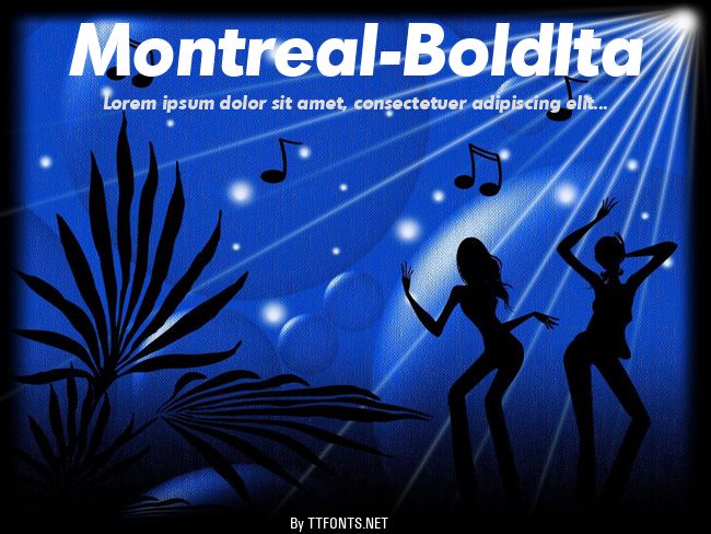 Montreal-BoldIta example