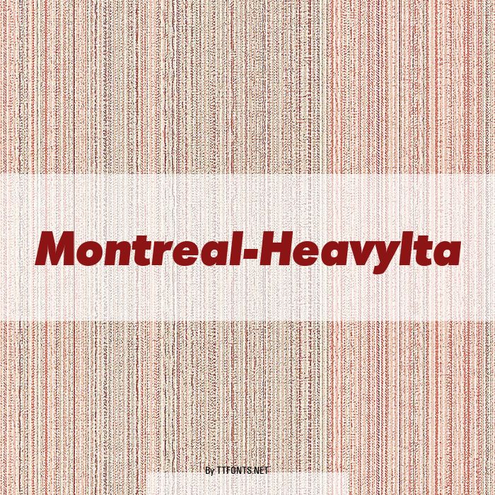 Montreal-HeavyIta example