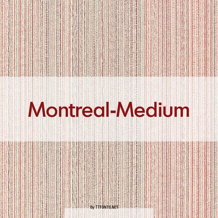 Montreal-Medium example