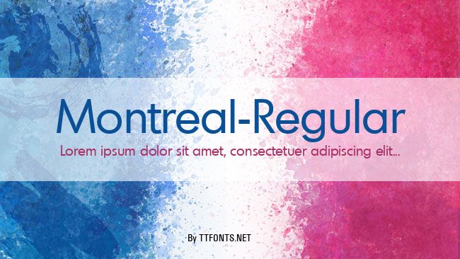 Montreal-Regular example