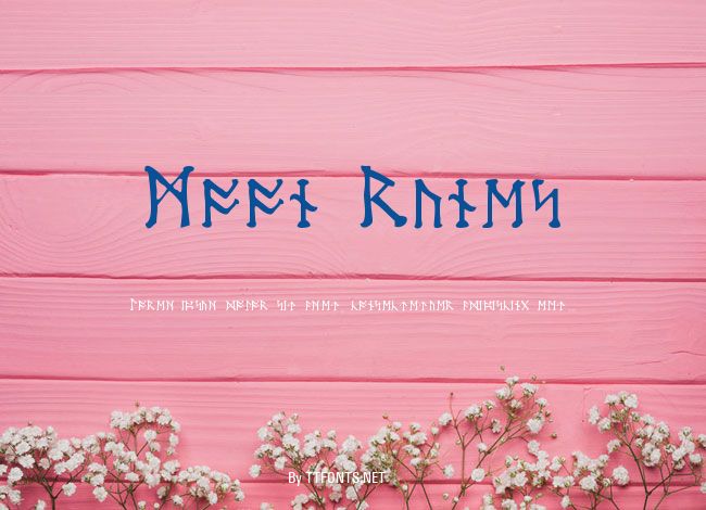 Moon Runes example