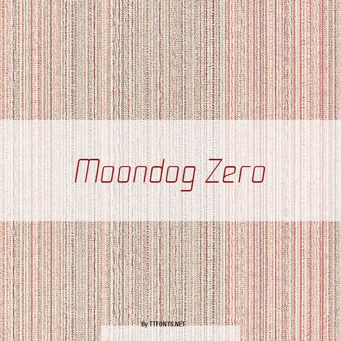 Moondog Zero example