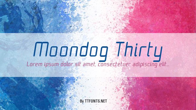 Moondog Thirty example
