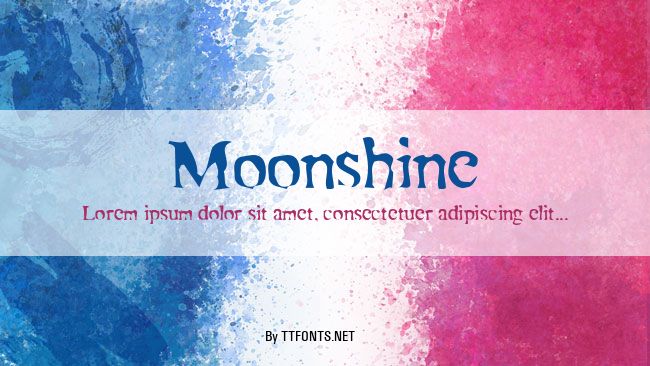 Moonshine example