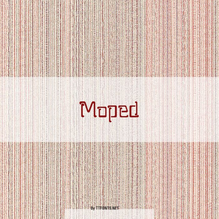 Moped example