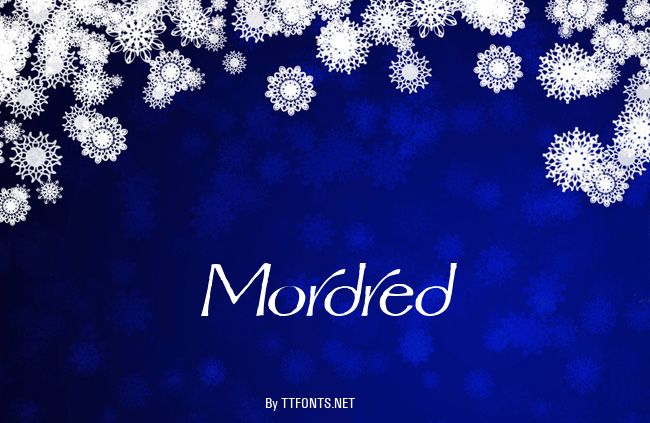 Mordred example