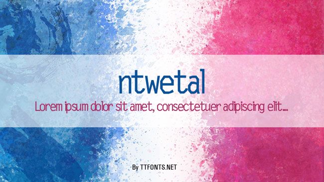 ntwetal example