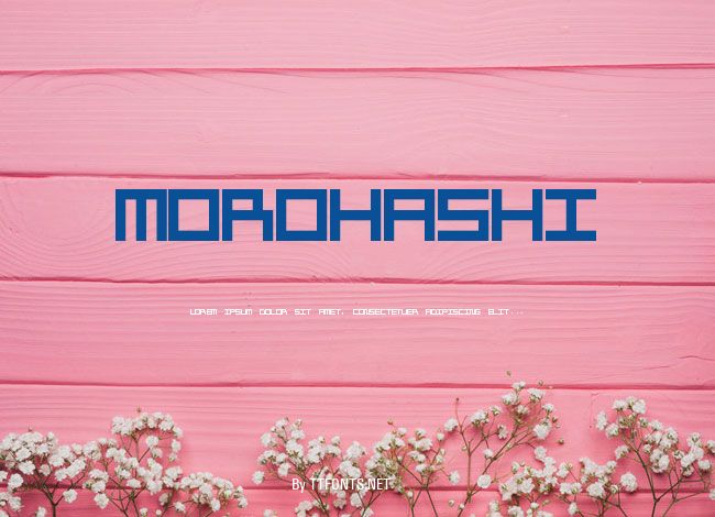 Morohashi example