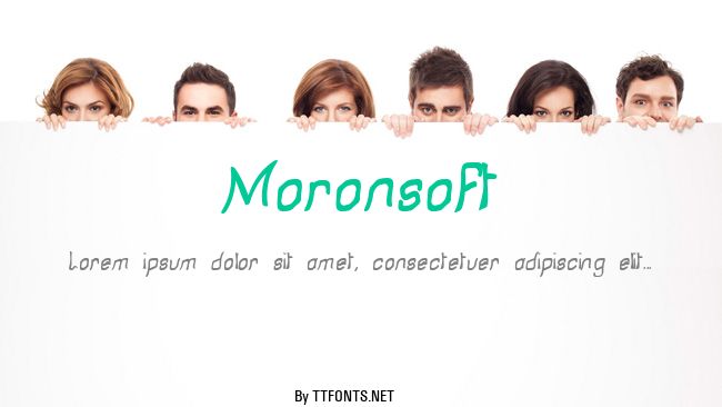 Moronsoft example
