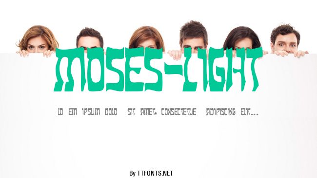 Moses-Light example